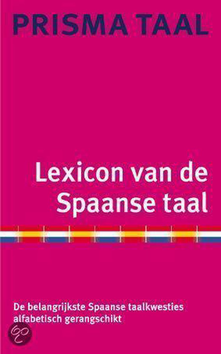 Lexicon Van De Spaanse Taal