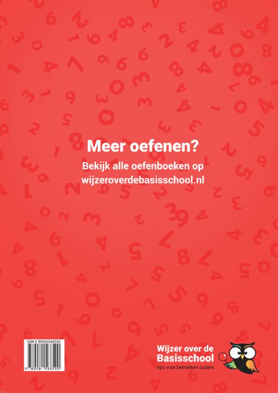 Procenten Oefenboek - Geschikt voor Groep 7 en Groep 8 - Cito- / IEP-toetsen groep 7 en 8 - van de onderwijsexperts van Wijzer over de Basisschool achterkant
