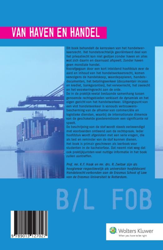 Van haven en handel achterkant