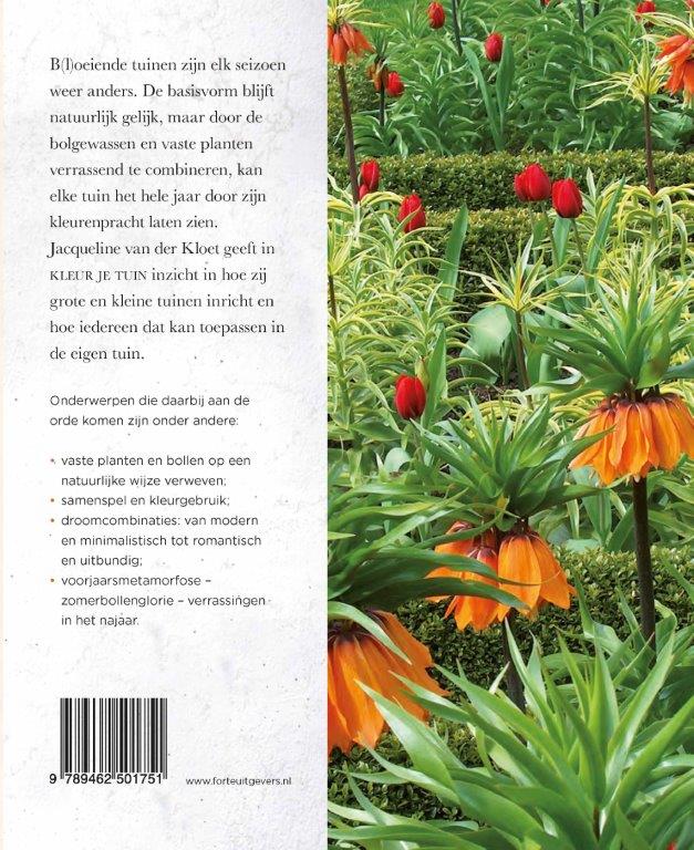 Kleur je tuin achterkant