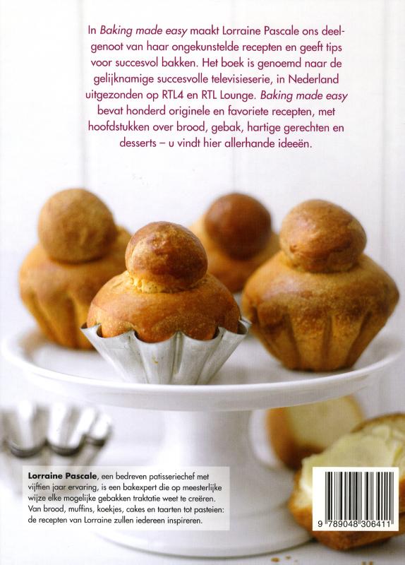 Baking made easy achterkant
