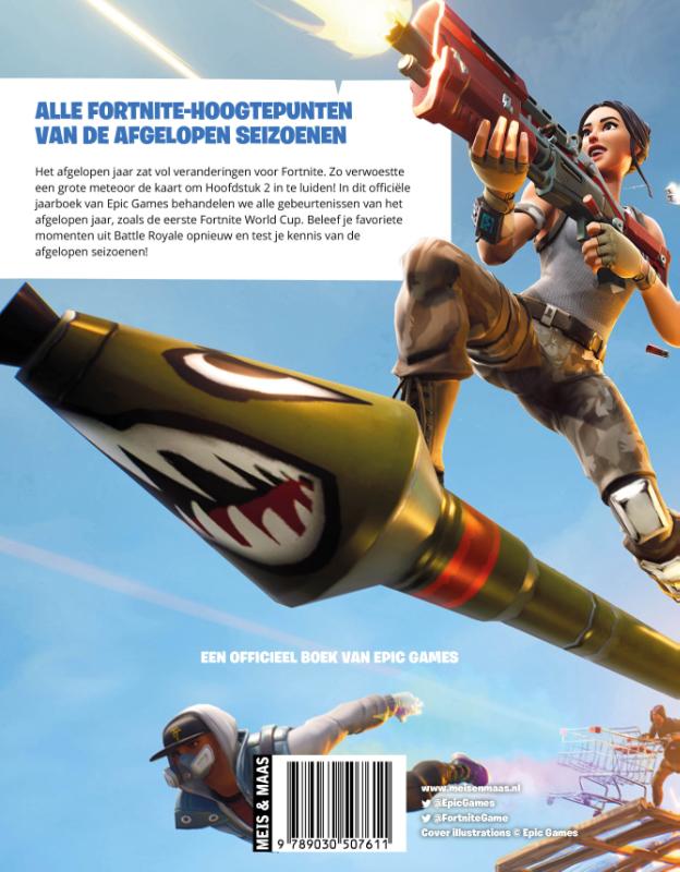 Fortnite Jaarboek 2021 / Fortnite achterkant