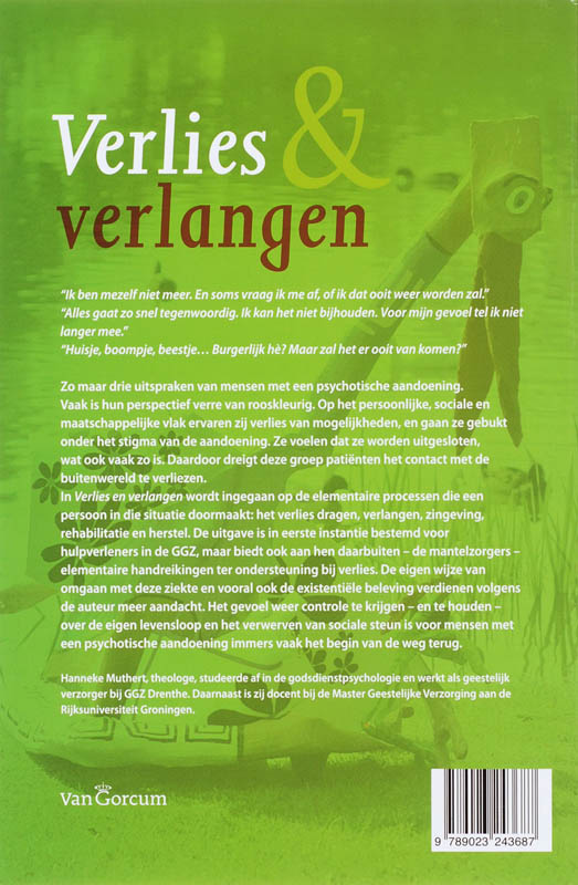 Verlies en verlangen achterkant