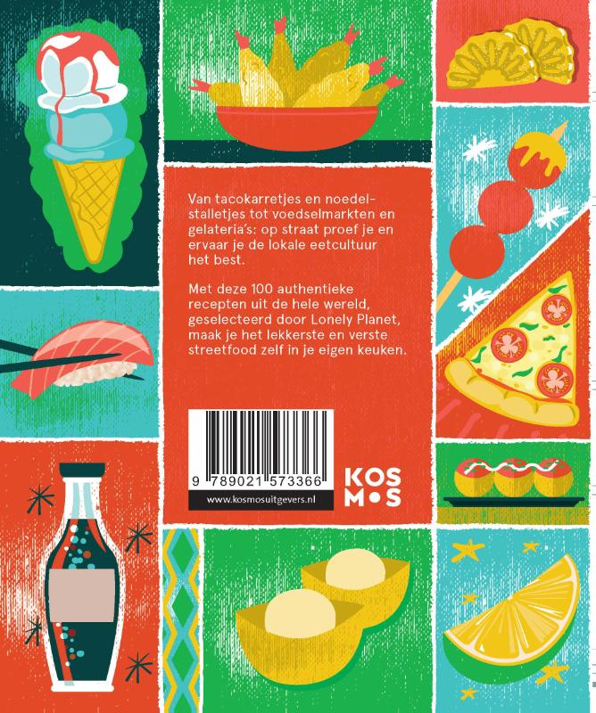 Beste streetfood ter wereld / Lonely planet achterkant