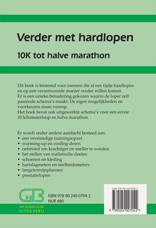 Verder met hardlopen / De vrije loper achterkant