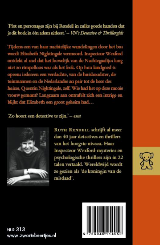 De nachtegaaltjes / Inspecteur Wexford-mysteries / 5 achterkant