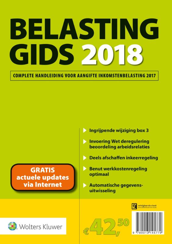 Belastinggids 2018