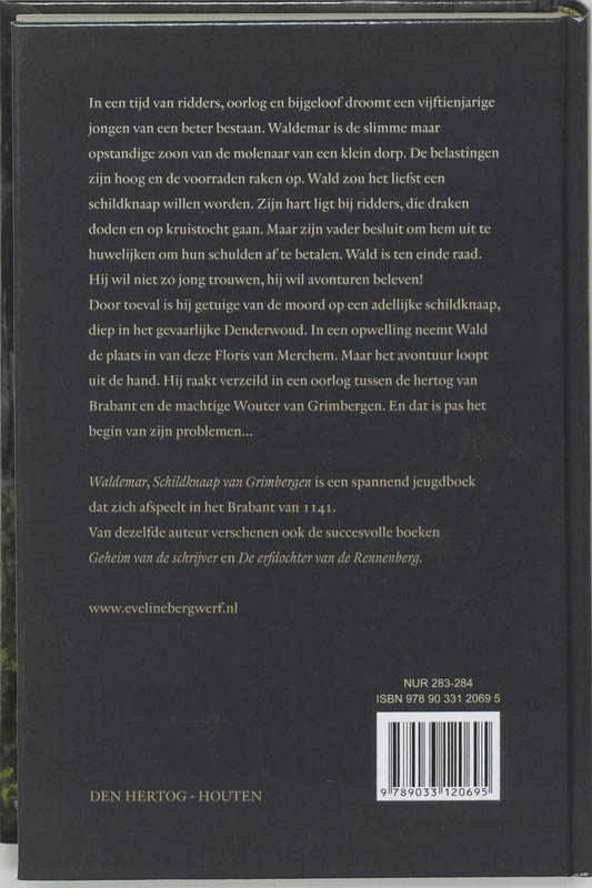 Waldemar, Schildknaap Van Grimbergen achterkant