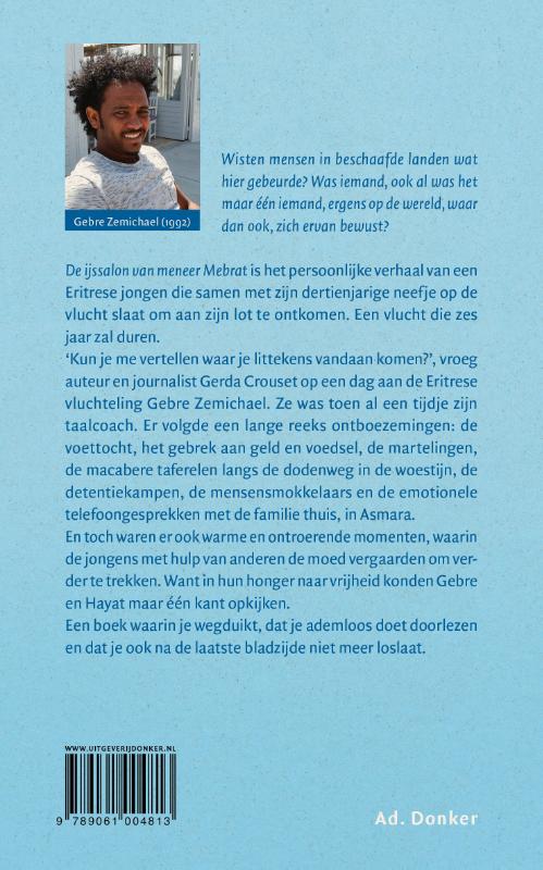 De ijssalon van meneer Mebrat achterkant