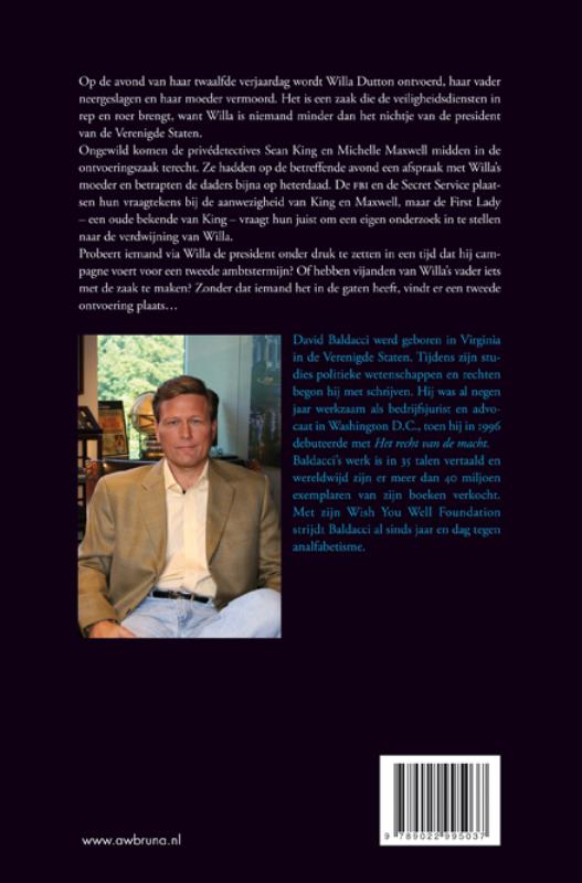 Familieverraad / King & Maxwell / 4 achterkant