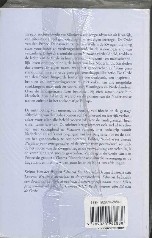 Vlaanderen Ontmoet Nederland achterkant