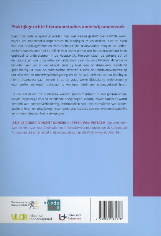 Onderzoekend leren stimuleren achterkant