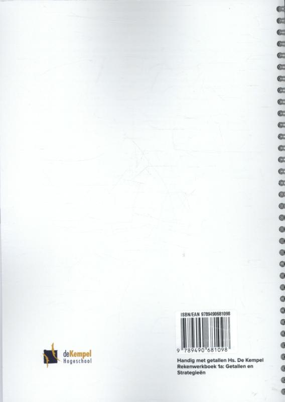 Handig met getallen Getallen en strategieën achterkant