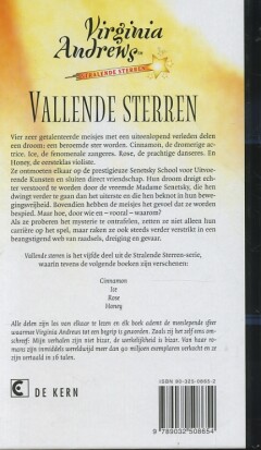 Vallende sterren / Stralende sterren-serie / 5 achterkant