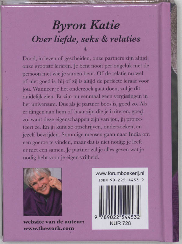 Over Liefde Sex En Relaties achterkant