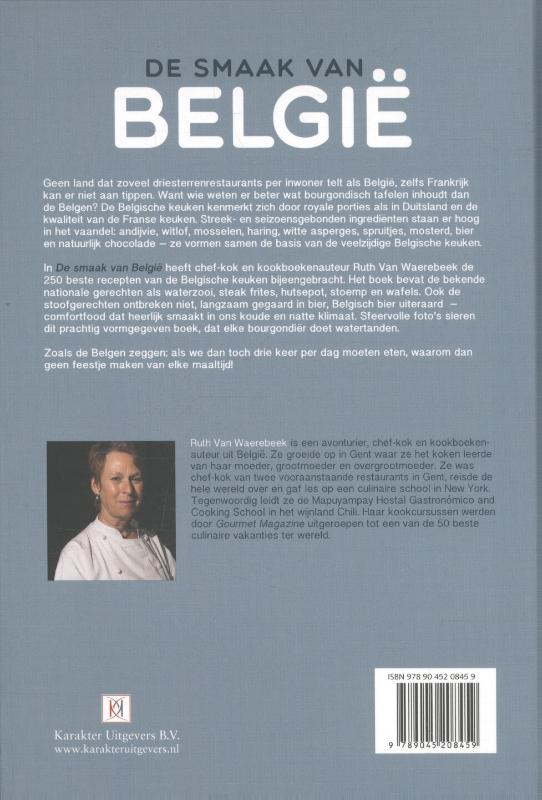 De smaak van België achterkant