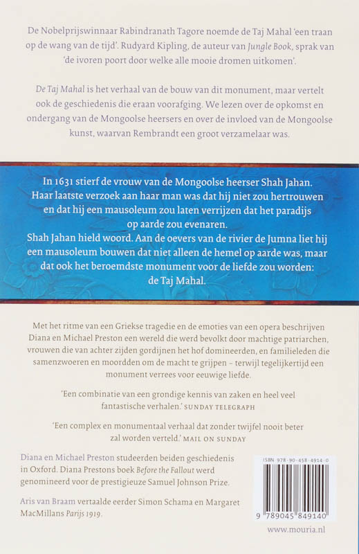 Taj Mahal achterkant