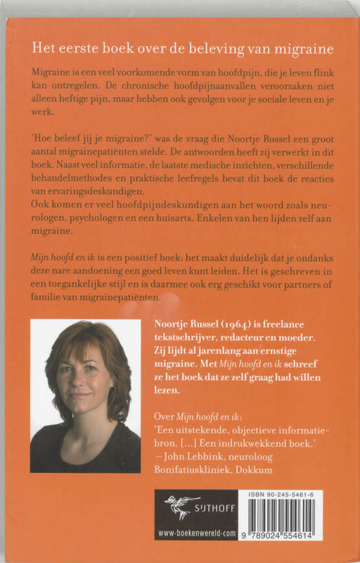 Mijn hoofd en ik achterkant