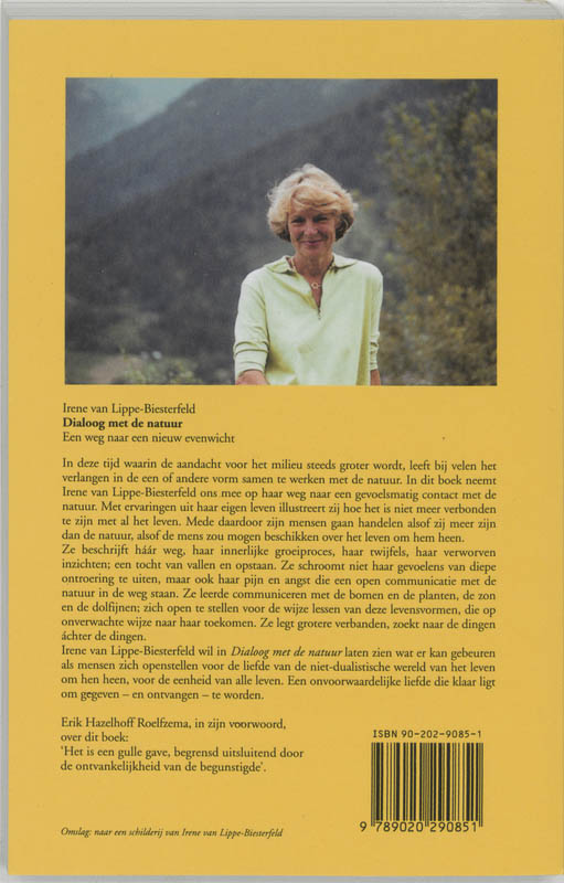 Dialoog met de natuur achterkant
