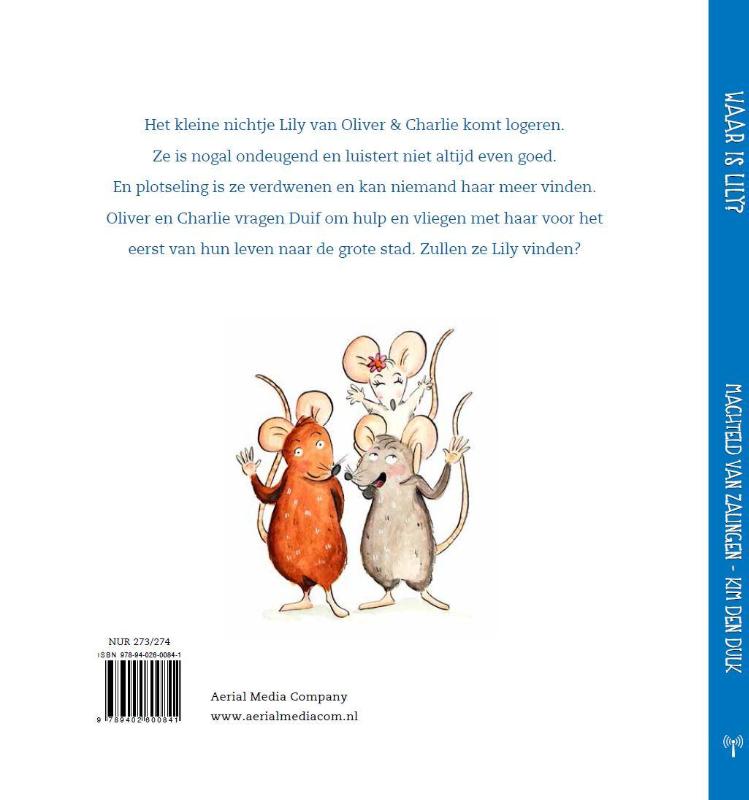 Waar is Lilly? / Oliver en Charlie achterkant