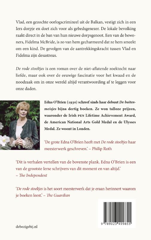 De rode stoeltjes achterkant