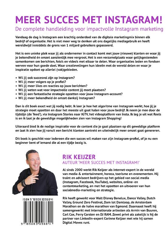 Meer succes met Instagram! achterkant