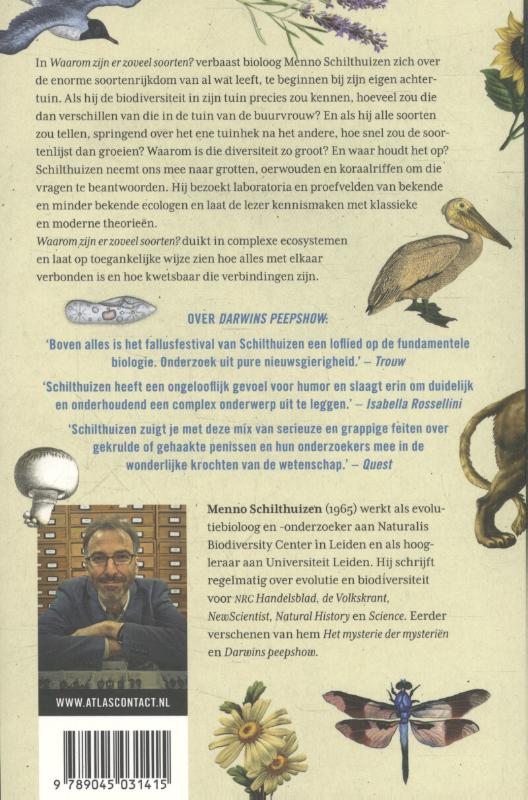 Waarom zijn er zoveel soorten? achterkant