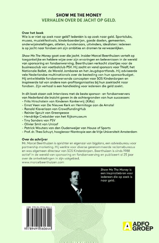 Show me the money achterkant