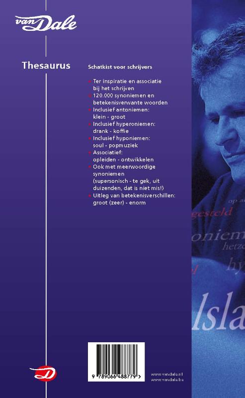 Van Dale Thesaurus achterkant