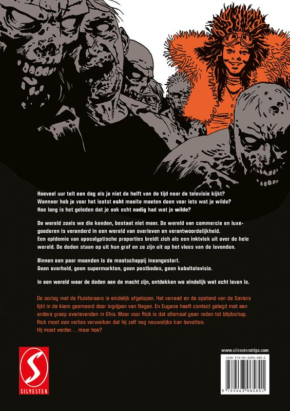 Walking Dead 29 -   Over grenzen gaan achterkant