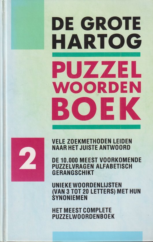 Grote hartog puzzelwoordenboek (2 d
