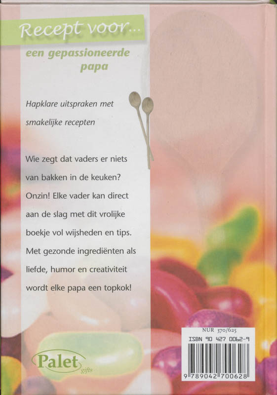 Recept voor een gepassioneerde papa achterkant