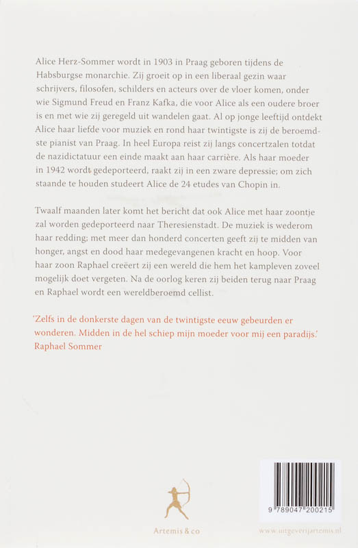 Etudes Van Troost achterkant