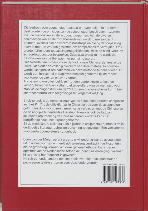 Acupunctuur achterkant