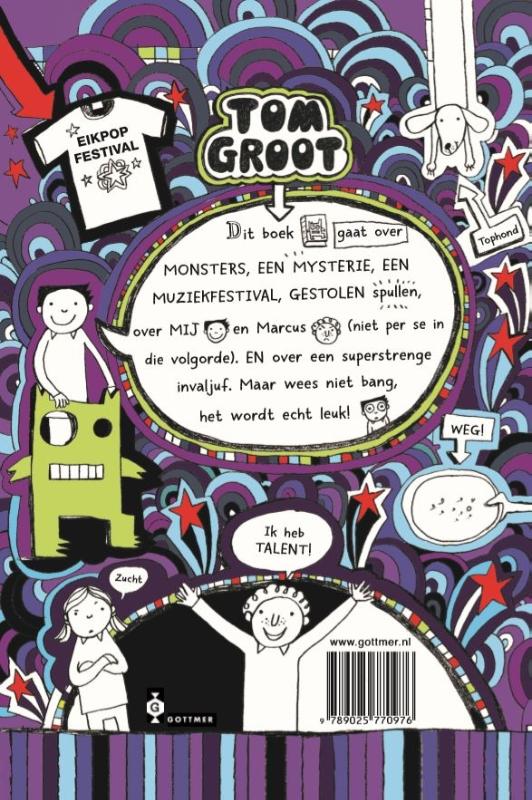 Een monster, hoe dan? / Tom Groot / 15 achterkant