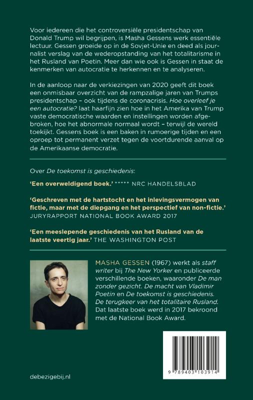 Hoe overleef je een autocratie? achterkant