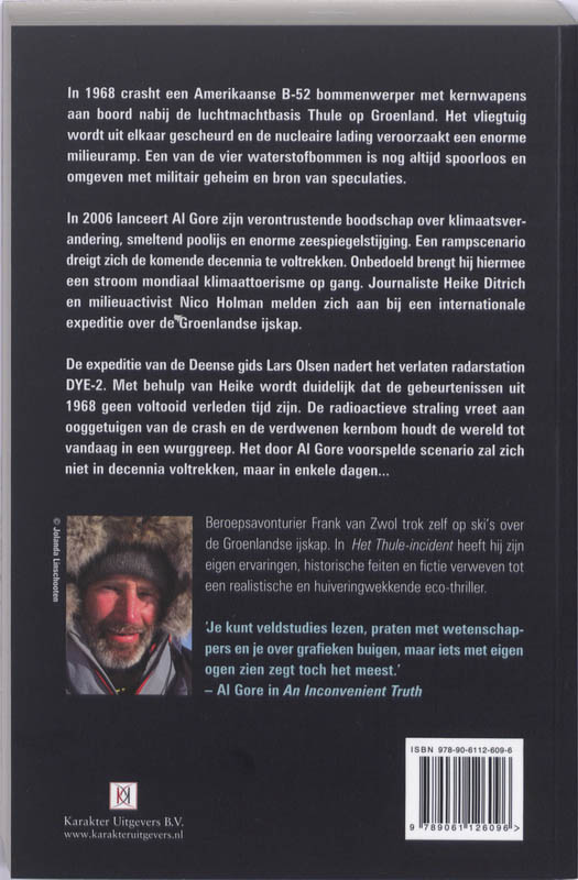 Het Thule-Incident achterkant