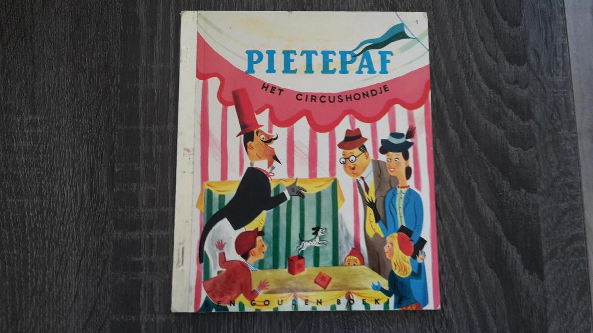 Pietepaf, het circushondje / Gouden Boekjes / 1
