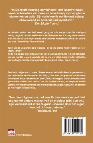 De fatale tweeling achterkant