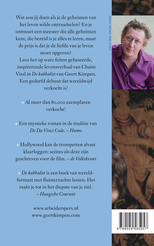 De kabbalist achterkant