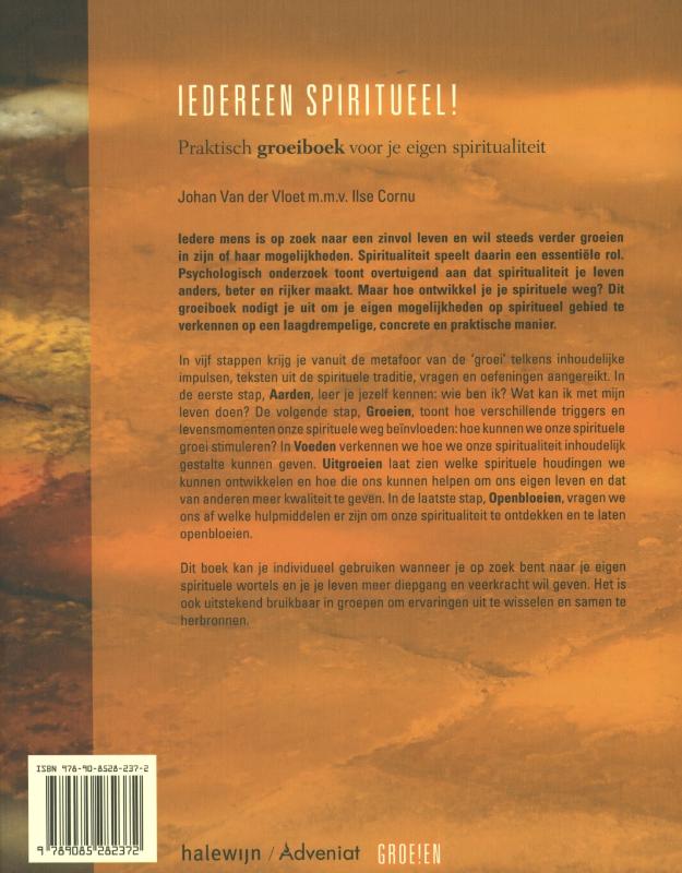 Iedereen spiritueel! achterkant
