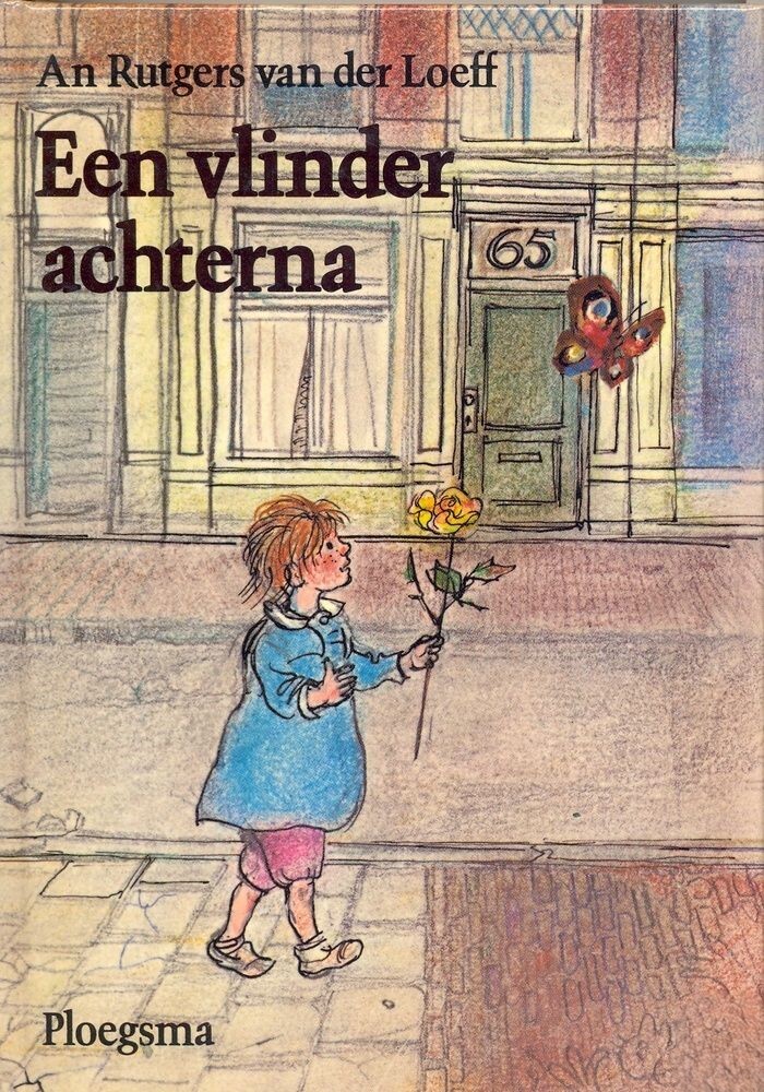 Een vlinder achterna