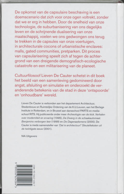 Reflect / 3 De capsulaire beschaving / Reflect / 03 achterkant