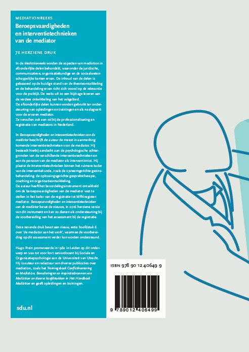 Beroepsvaardigheden en interventietechnieken van de mediator / Mediation reeks / 2 achterkant