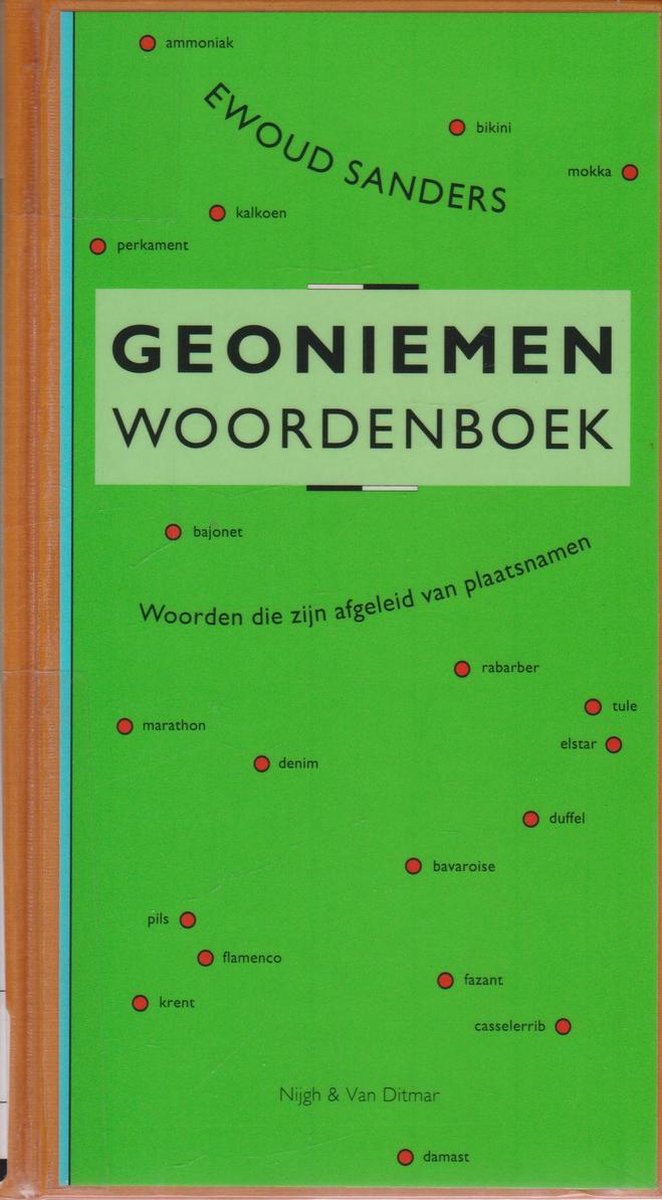 Geoniemen woordenboek