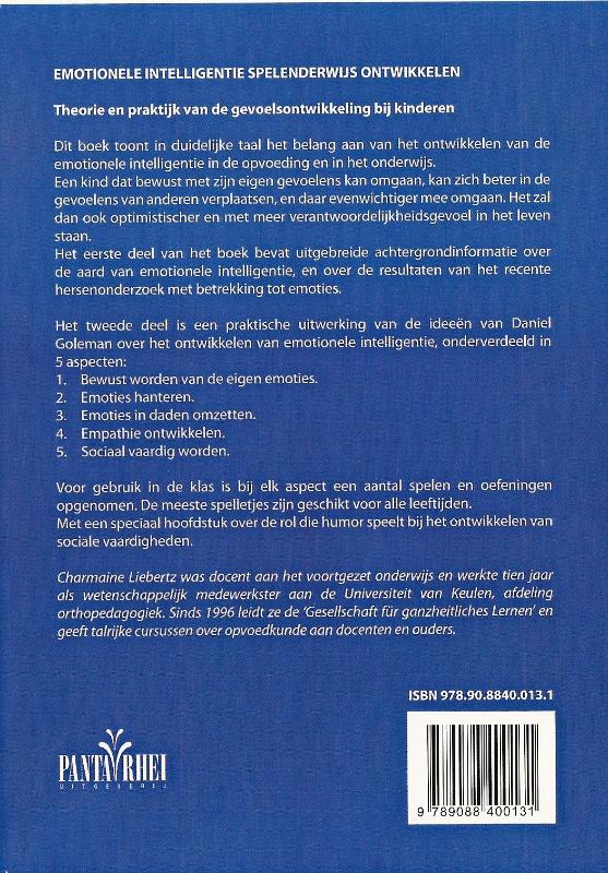 Emotionele intelligentie spelenderwijs ontwikkelen achterkant