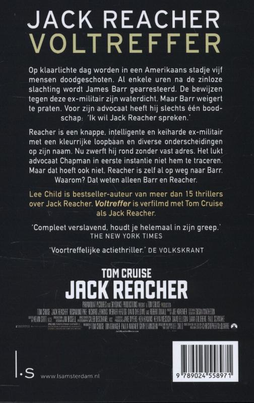 Voltreffer / Jack Reacher / 9 achterkant