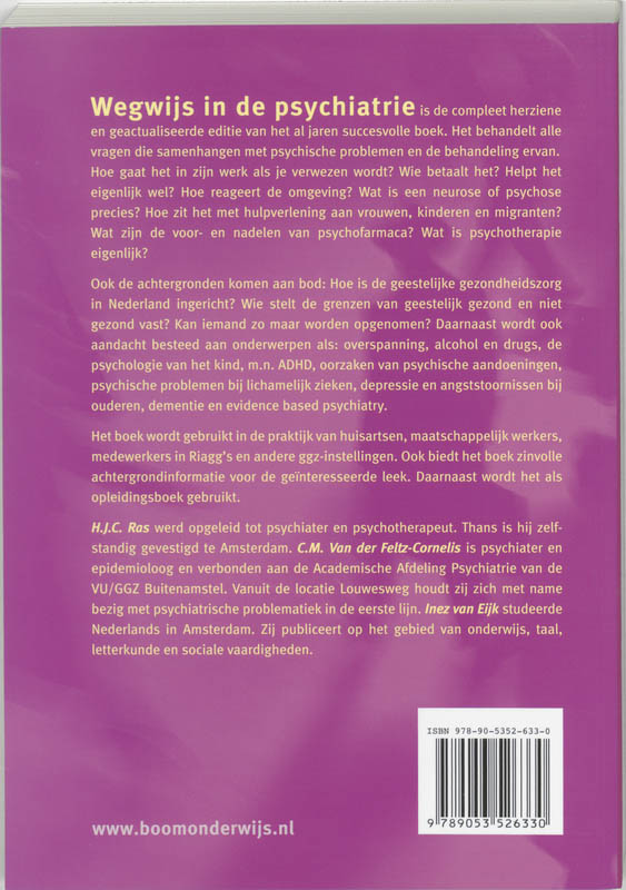 Wegwijs in de psychiatrie achterkant