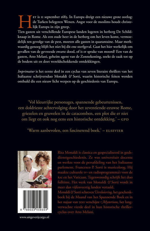 Imprimatur achterkant