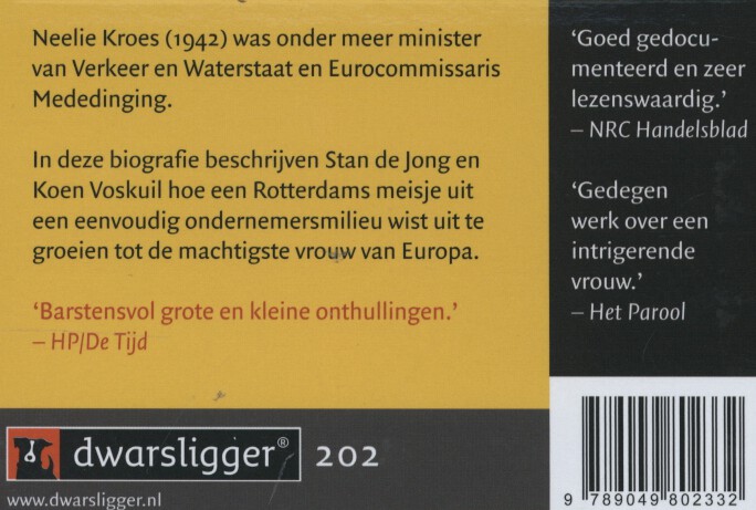 Neelie Kroes achterkant